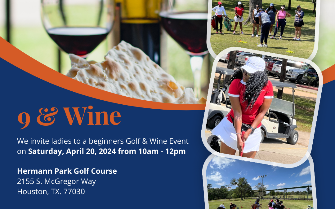 The 9 & Wine Event for Beginning Women Golfers