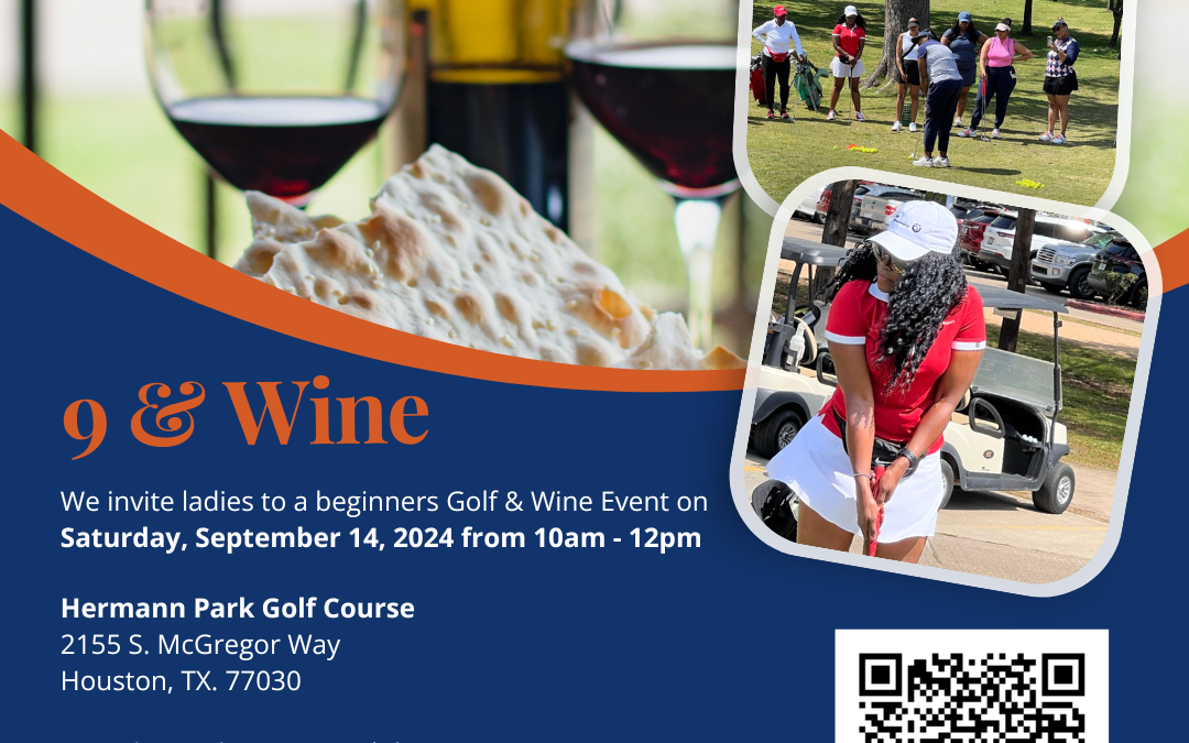 The 9 & Wine Event for Beginning Women Golfers